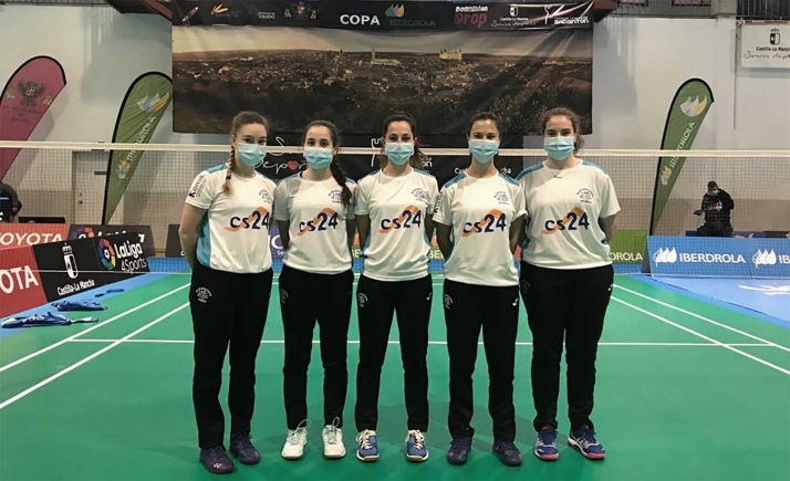 El Bádminton Soria-CS24, en la prestigiosa Copa Iberdrola
