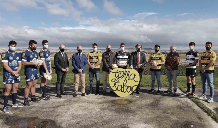 Tierra de Sabor ‘arrima el hombro’ al deporte, a través del rugby, para promocionar los alimentos de calidad de Castilla y León