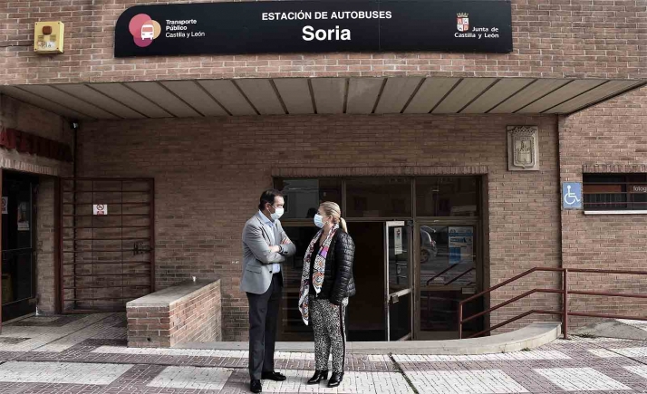 Las obras de reparación de la Estación de Autobuses podrían concluir en octubre