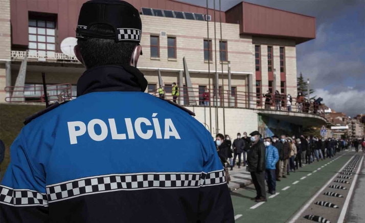 Más de un millar de aspirantes en el proceso selectivo unificado de policías locales de Castilla y León