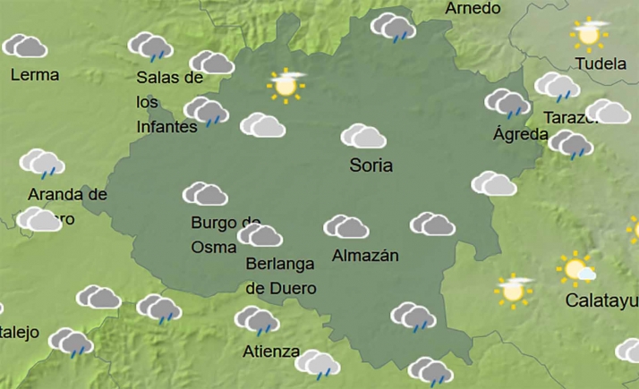 El tiempo en Soria: Mayor inestabilidad este jueves