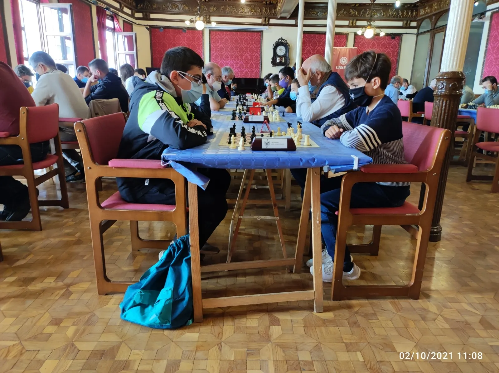 Foto 2 - Juan Plazuelo Pascual, ganador del XLV Torneo de Ajedrez del Club C&iacute;rculo Amistad Numancia