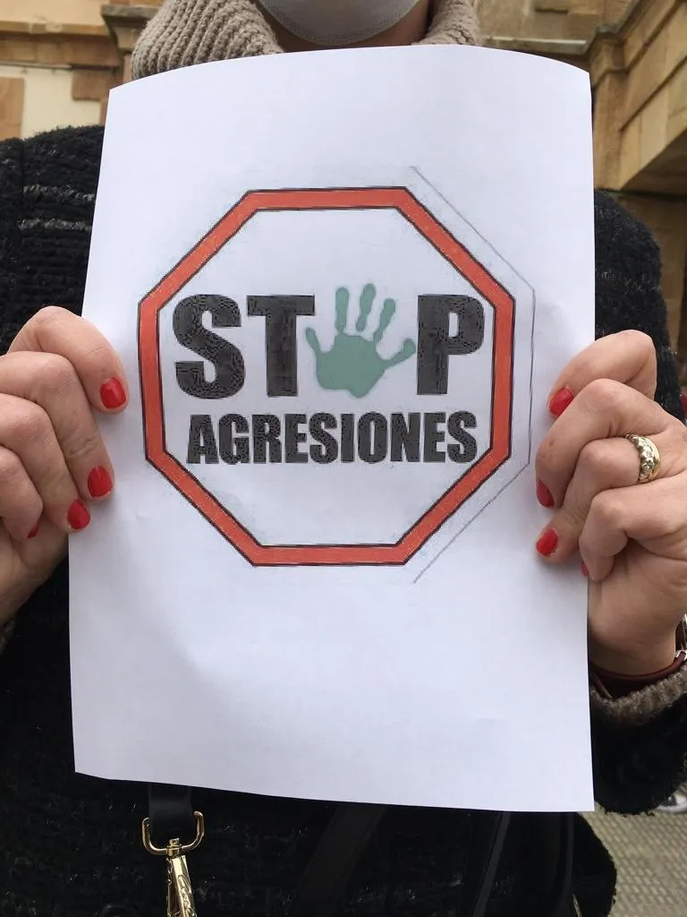 Foto 2 - El personal soriano de prisiones se concentra por el aumento de agresiones