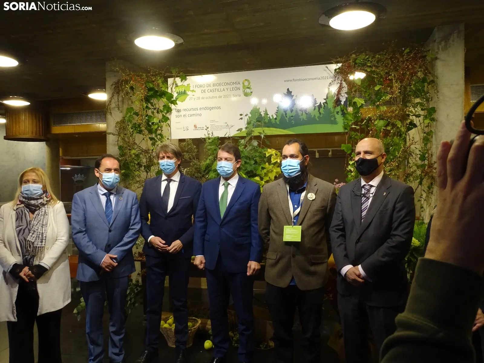 Mañueco, Mínguez y Serrano presentes en la apertura del Foro de Bioeconomía