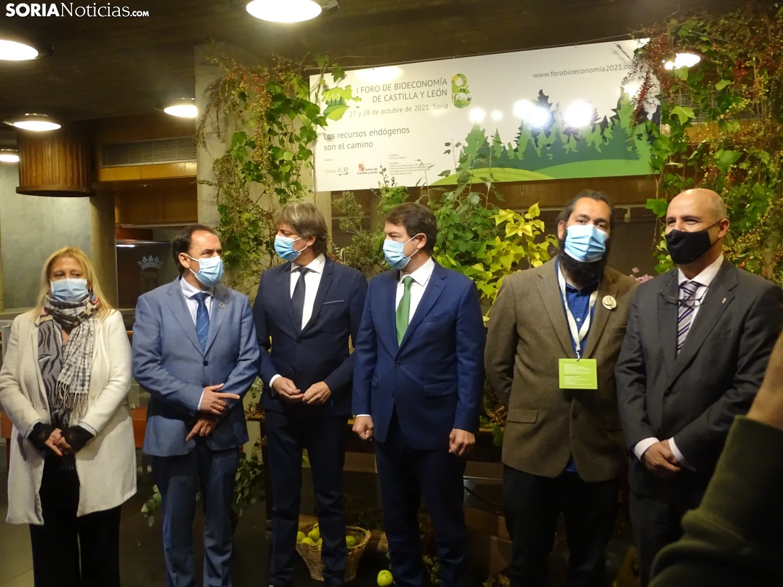 Mañueco, Mínguez y Serrano presentes en la apertura del Foro de Bioeconomía