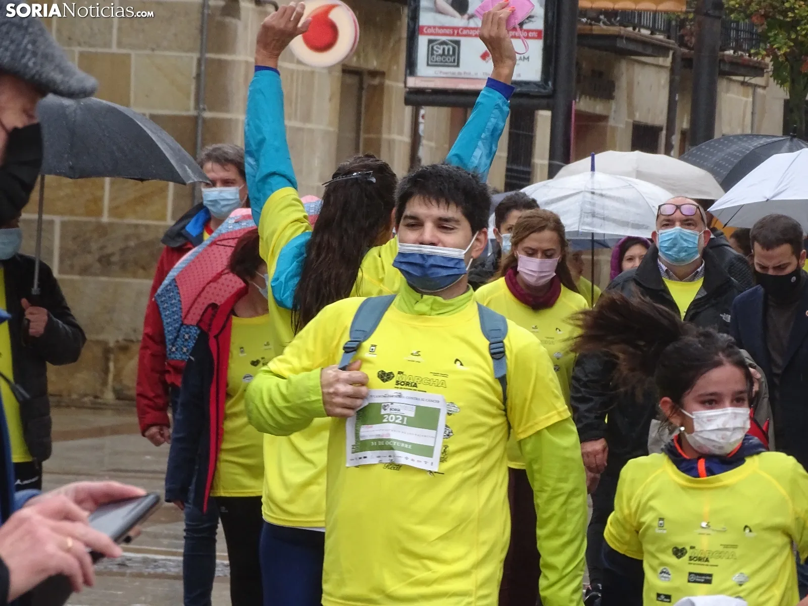Una imagen de la IX Marcha contra el cáncer. /SN