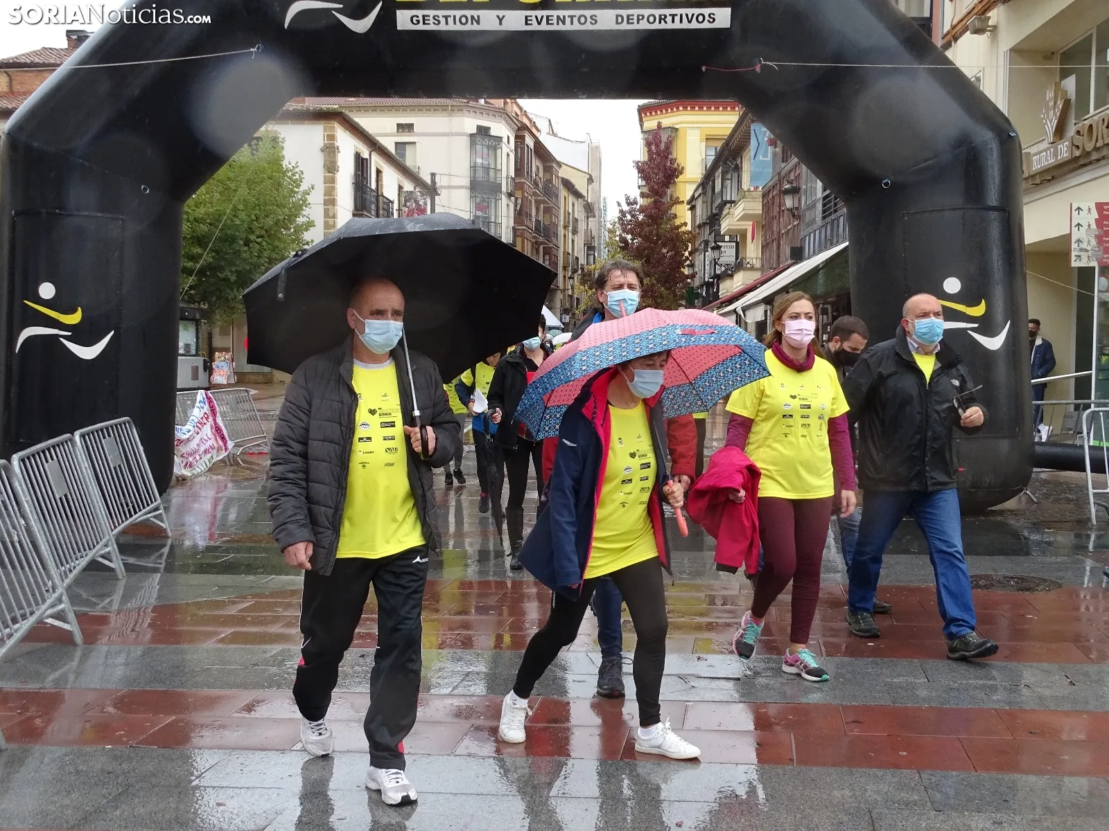 Una imagen de la IX Marcha contra el cáncer. /SN
