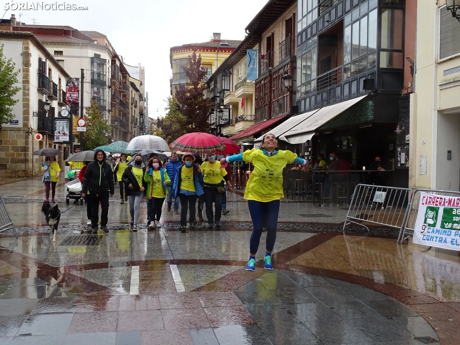 Una imagen de la IX Marcha contra el cáncer. /SN