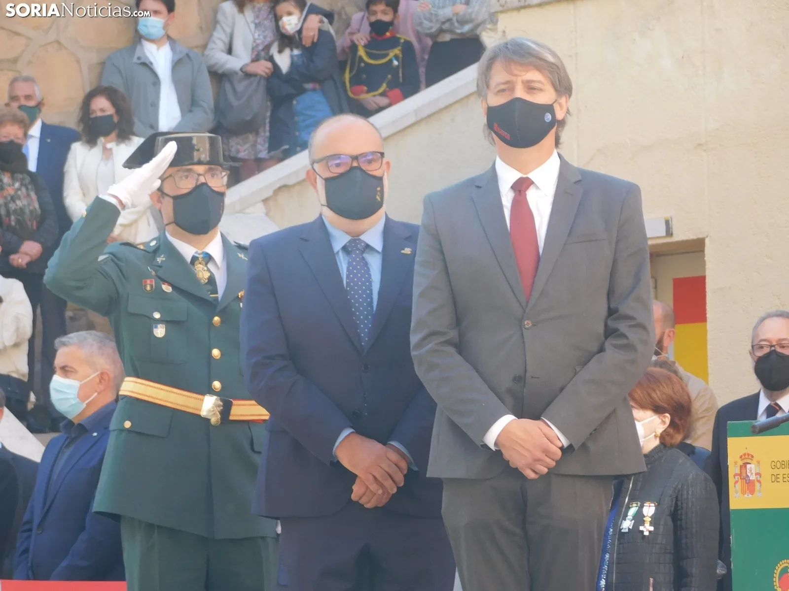 Una imagen de la festividad del Benemérito cuerpo en el día de su Patrona. /SN