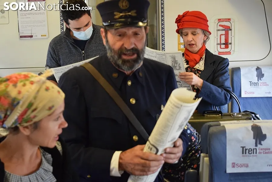 Foto 12 - Vuelve el tren tur&iacute;stico Campos de Castilla tras la pandemia