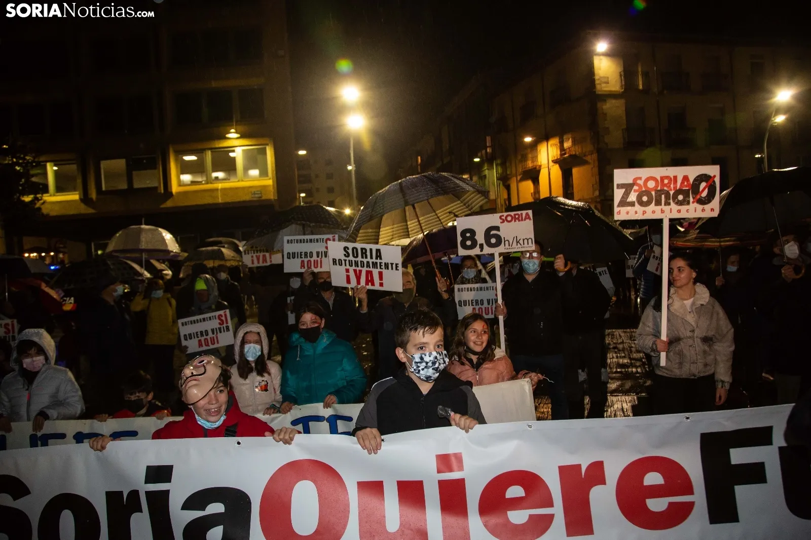 Manifestación Soria YA Fiscalidad