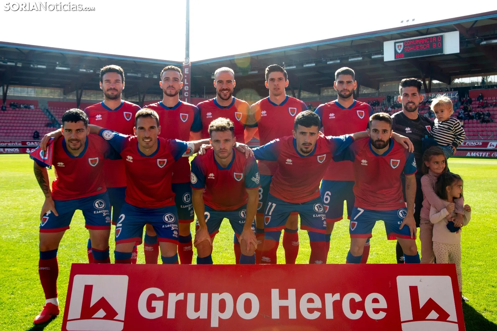 Numancia 3-1 Huesca B / María Ferrer