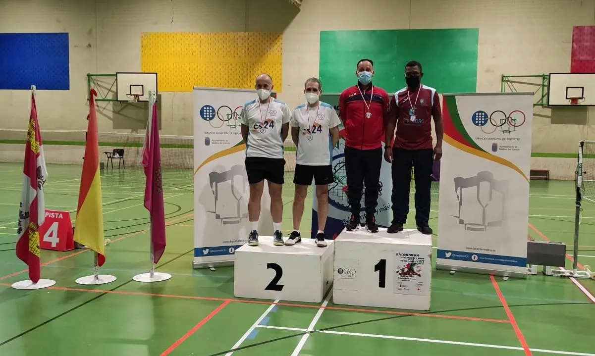 Foto 2 - Exitosa actuaci&oacute;n del b&aacute;dminton soriano en Medina del Campo
