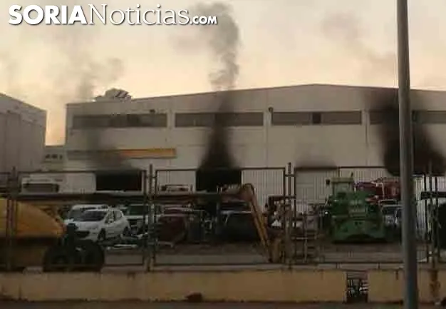 Foto 2 - AMPLIACI&Oacute;N: Trasladado a Zaragoza el herido en el incendio de &Aacute;greda