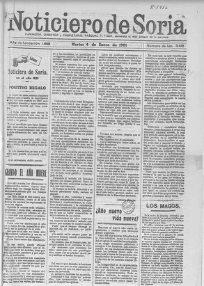 Foto 2 - 1921: "La poblaci&oacute;n de Espa&ntilde;a. Los &uacute;ltimos, &iquest;ser&aacute;n al fin los primeros?". 2021: Pues lamentablemente no.