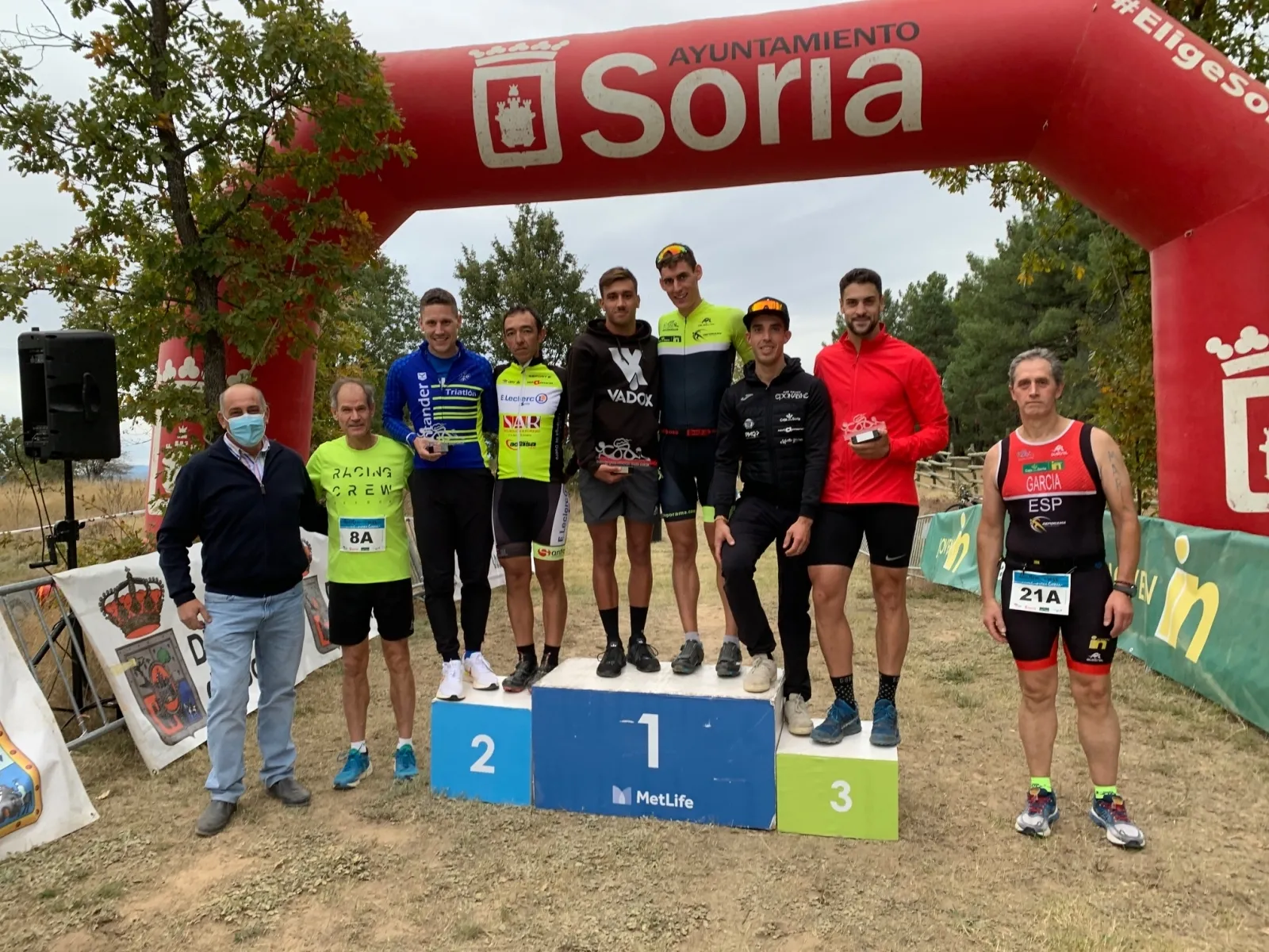 Duatlón Cross de María García. / Triatlon Castilla y León