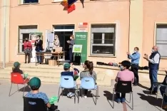 Foto 7 - Victoria Ruiz Collera, ganadora agrede&ntilde;a del XXIV Concurso de Pintura Rural Infantil Fertiberia