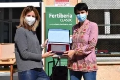 Foto 5 - Victoria Ruiz Collera, ganadora agrede&ntilde;a del XXIV Concurso de Pintura Rural Infantil Fertiberia