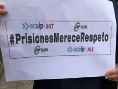Foto 3 - El personal soriano de prisiones se concentra por el aumento de agresiones