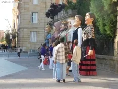 La plaza de Mariano Granados, este mediodía de domingo. /SN