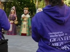 La plaza de Mariano Granados, este mediodía de domingo. /SN