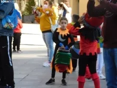 La plaza de Mariano Granados, este mediodía de domingo. /SN