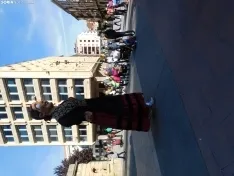 La plaza de Mariano Granados, este mediodía de domingo. /SN
