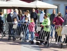 La plaza de Mariano Granados, este mediodía de domingo. /SN