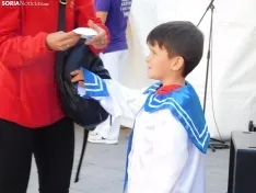 La plaza de Mariano Granados, este mediodía de domingo. /SN