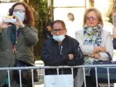 La plaza de Mariano Granados, este mediodía de domingo. /SN