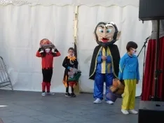 La plaza de Mariano Granados, este mediodía de domingo. /SN