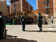 Una imagen de la festividad del Benemérito cuerpo en el día de su Patrona. /SN