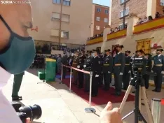 Una imagen de la festividad del Benemérito cuerpo en el día de su Patrona. /SN