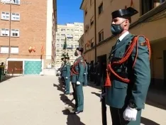 Una imagen de la festividad del Benemérito cuerpo en el día de su Patrona. /SN