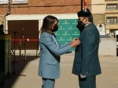 Una imagen de la festividad del Benemérito cuerpo en el día de su Patrona. /SN