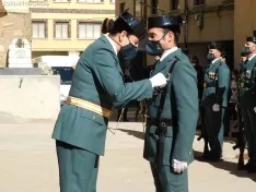 Una imagen de la festividad del Benemérito cuerpo en el día de su Patrona. /SN