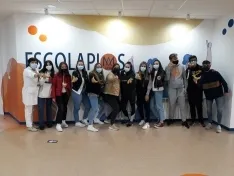 Una imagen de la jornada hoy en Escolapios. /CNSP