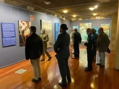 Una imagen de la apertura de la muestra. /SdD