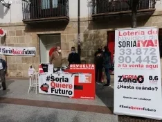 Foto 3 - Concentraci&oacute;n simb&oacute;lica de Soria &iexcl;Ya!: "Nuestra ideolog&iacute;a es Soria y los sorianos"