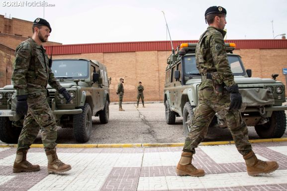 Exhibición del Centro Logístico Militar del Ejército de Tierra en Ólvega