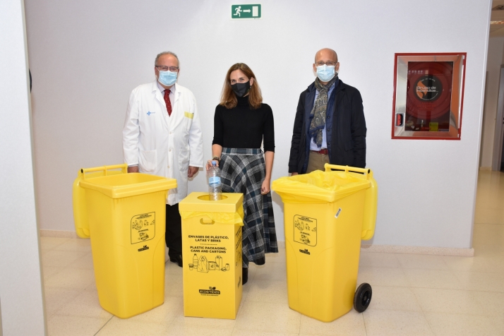 La Gerencia de Asistencia Sanitaria de Soria y ECOEMBES promueven el reciclaje de envases