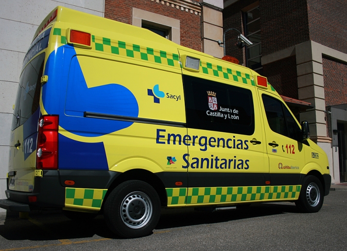 Dos heridos en un accidente en Medina del Campo