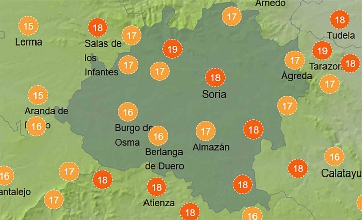 El tiempo en Soria: Vuelve la amplitud térmica