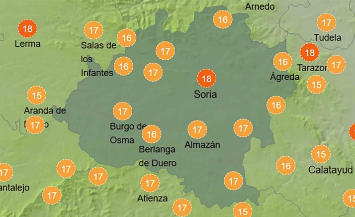 El tiempo en Soria: Se mantiene el anticiclón