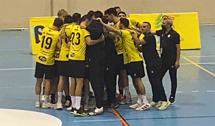 El BM Soria logra su primer triunfo como local 