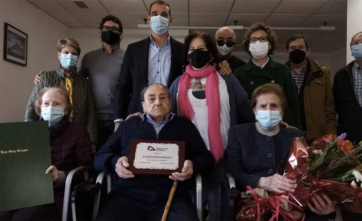 Almenar celebra el centenario de Luis Sanz Gonzalo