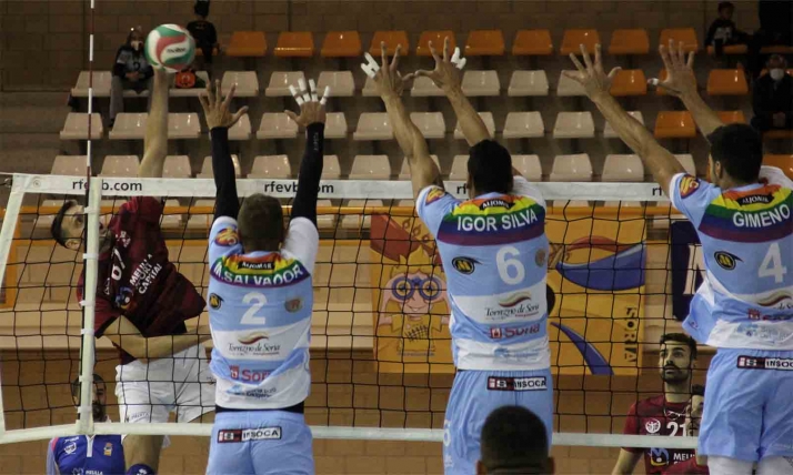 Una remontada espectacular le da la victoria a Río Duero Soria ante Melilla