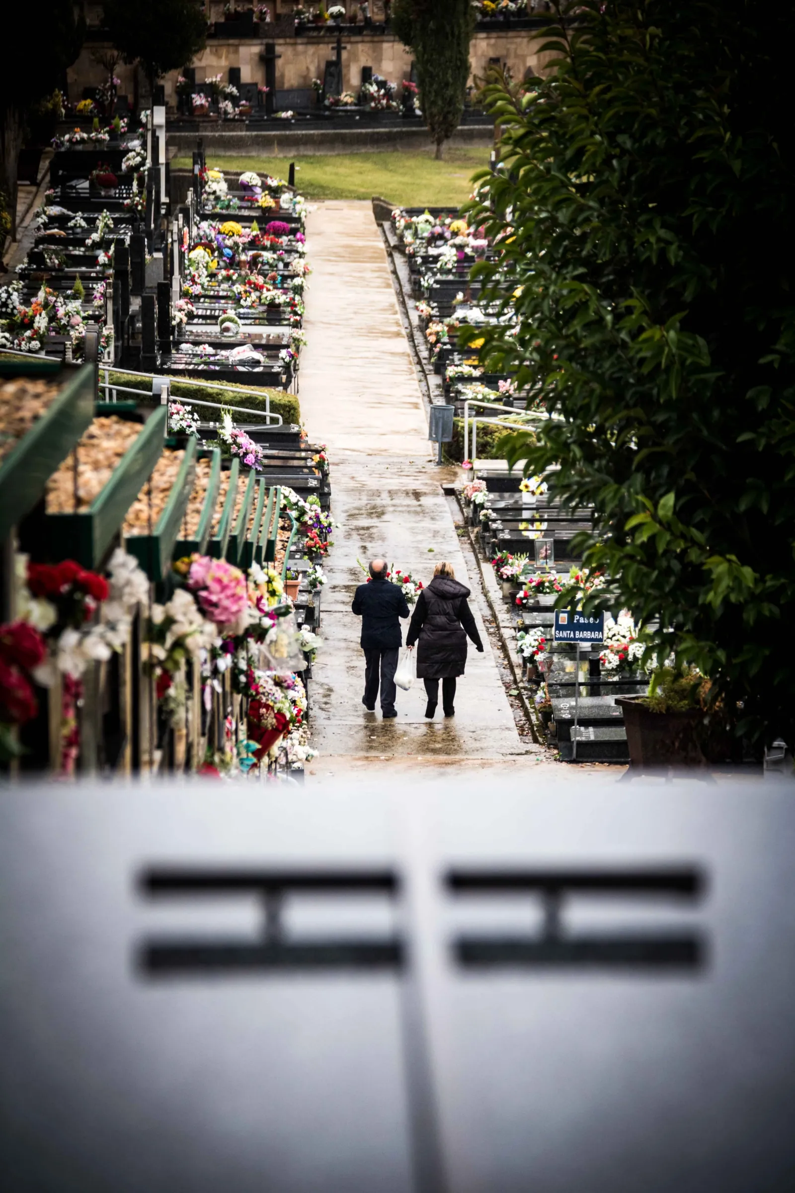 Jornada previa de Todos Los Santos en el Cementerio de Soria./ Fotos: Viksar Fotografía.