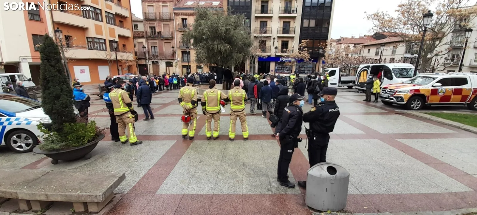 Una imagen del acto de homenaje de este lunes. /SN
