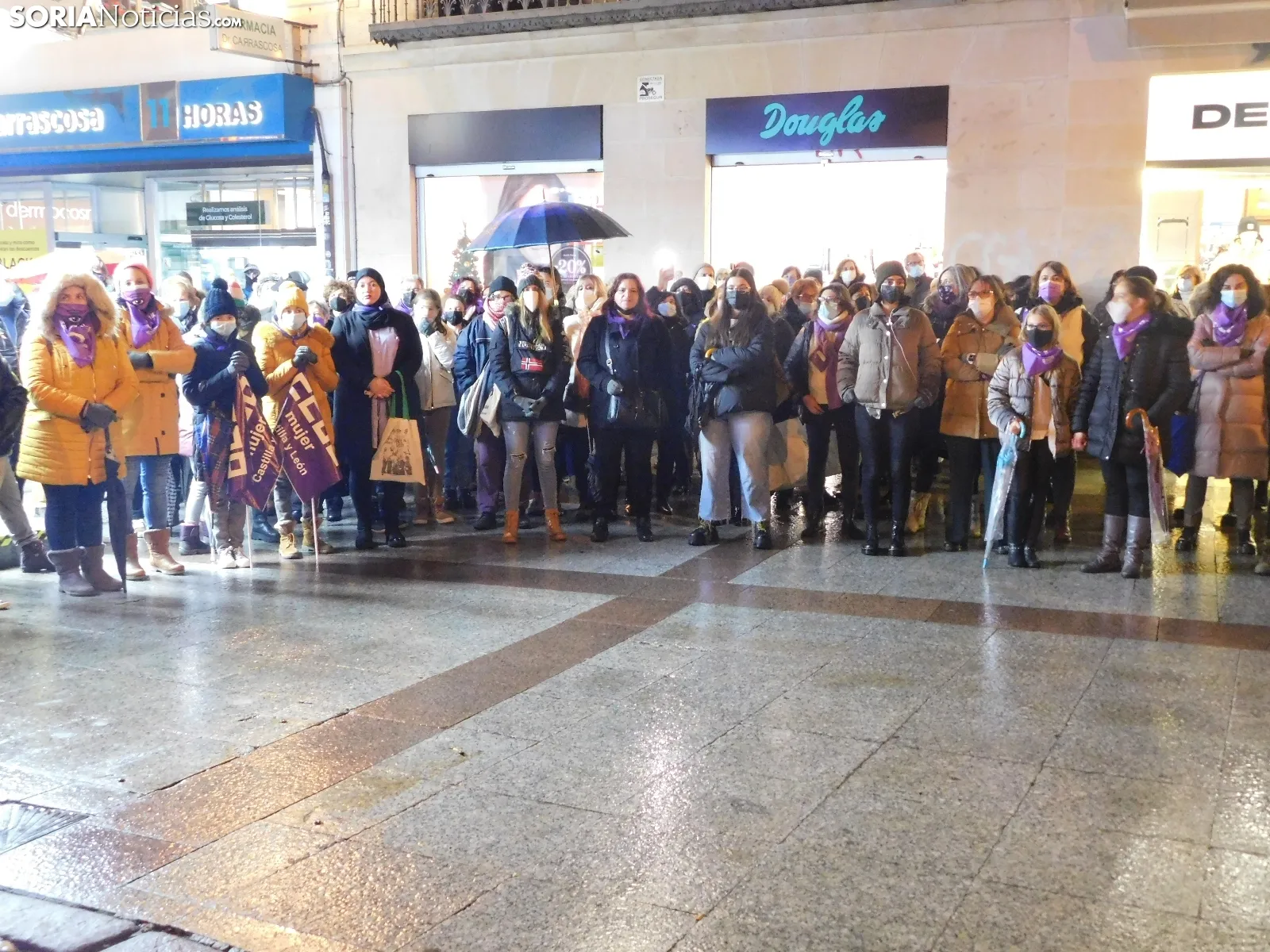Una imagen del 25-N este jueves. /SN